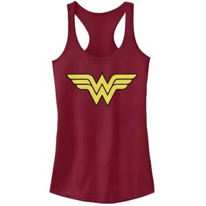 Licensed Character Juniors' DC Comics Wonder Woman Classic Logo Tank Top, Girl's, Size: Large, Green