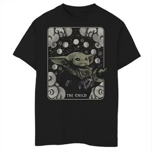 Star Wars Boys 8-20 Star Wars Child Galaxy Card Graphic Tee, Boy's, Size: Medium, Black