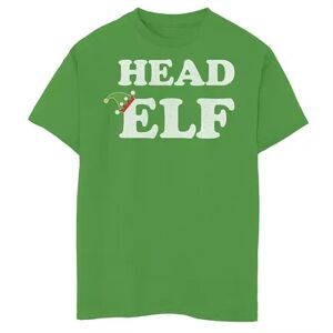 Licensed Character Boys 8-20 Fifth Sun Head Elf Christmas Graphic Tee, Boy's, Size: Medium, Green