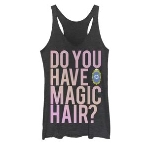 Licensed Character Juniors' Disney Princess Magic Hair Graphic Tank, Girl's, Size: Medium, Oxford