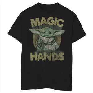 Boys 8-20 Star Wars The Child aka Baby Yoda Magic Hands Graphic Tee, Boy's, Size: XL, Black