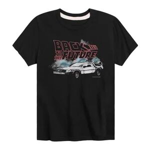 Licensed Character Boys 8-20 Back To The Future Graphic Tee, Boy's, Size: Large, Black