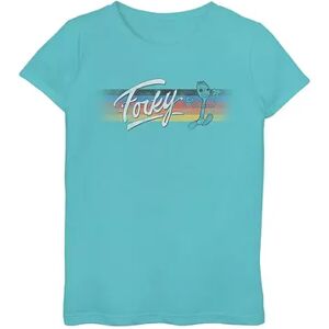 Disney Girls 7-16 Disney / Pixar Toy Story 4 Forky Stripe Graphic Tee, Girl's, Size: Large, Blue