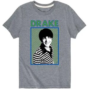 Licensed Character Boys 8-20 Nickelodeon Drake & Josh Drake Tee, Boy's, Size: Small, Grey