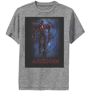 Licensed Character Boys 8-20 Marvel Eternals Arishem Cosmic Galaxy Portrait Graphic Tee, Boy's, Size: Medium, Grey