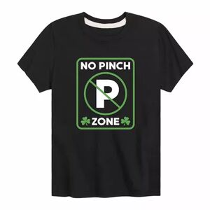 Licensed Character Boys 8-20 No Pinch Zone St. Patrick's Graphic Tee, Boy's, Size: XL, Black