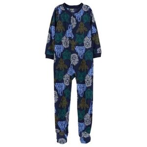 Boys 4-14 Carter's 1-Piece Footie Pajamas, Boy's, Blue Safari