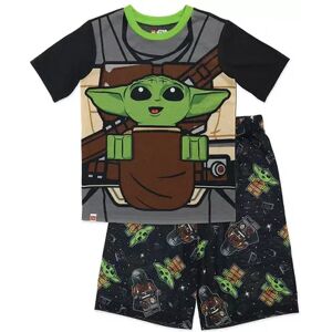 Licensed Character Boys 4-12 Lego Star Wars Grogu Carrier 2-Piece Pajama Set, Boy's, Size: 10-12, Black