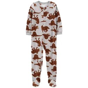 Boys 4-14 Carter's 1-Piece Footie Pajamas, Boy's, Gray Dino