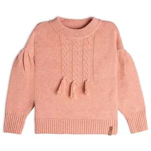 Deux par Deux Long Sleeve Sweater Pink Coral, Girl's, Size: 2T, Med Pink