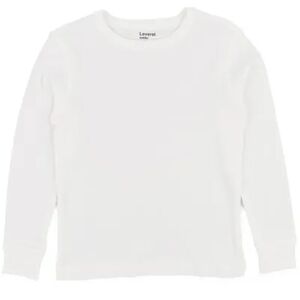 Leveret Kids Long Sleeve Cotton T-Shirt Light Gray 5 Year, Boy's, Size: 2T, Off White