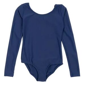 Leveret Girls Long Sleeve Leotard Yellow S (6-8), Girl's, Size: Small, True Blue