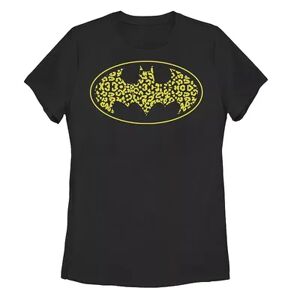 Licensed Character Juniors' Batman Cheetah-Print Tee, Girl's, Size: XXL, Black