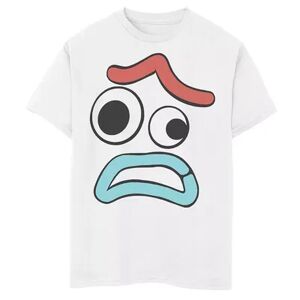 Disney / Pixar's Toy Story Boys 8-20 4 Forky Large Upset Face Graphic Tee, Boy's, White