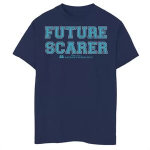 Disney / Pixar's Monsters Inc. Boys 8-20 Future Scarer Logo Graphic Tee, Boy's, Size: Large, Blue