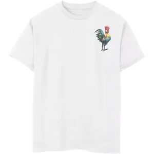 Disney s Moana Boys 8-20 Hei Hei Left Chest Portrait Graphic Tee, Boy's, Size: XS, White