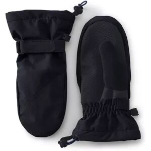 Lands' End Kids 4-16 Lands' End Squall Mittens, Size: Medium 10-12, Black