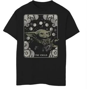 Star Wars Boys 8-20 Star Wars Child Galaxy Card Graphic Tee, Boy's, Size: XL, Black