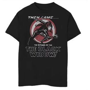 Marvel Boys 8-20 Marvel Vintage Black Widow Graphic Tee, Boy's, Size: Large