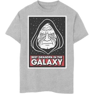 Boys 8-20 Star Wars Best Grampy Big Face Graphic Tee, Boy's, Size: Large, Med Grey