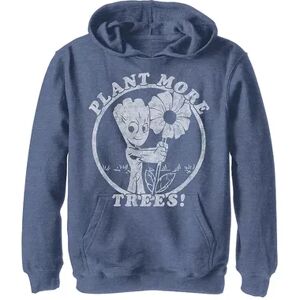 Boys 8-20 Marvel Guardians Of The Galaxy Groot Plant More Trees Graphic Fleece Hoodie, Boy's, Size: Medium, Blue