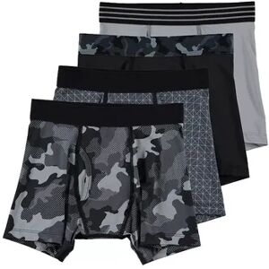 Tek Gear Boys 8-20 & Husky Tek Gear 4-pk Performance Underwear, Boy's, Size: 4-6, Grey