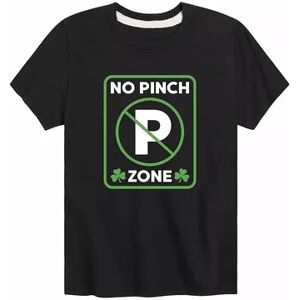 Licensed Character Boys 8-20 No Pinch Zone St. Patrick's Graphic Tee, Boy's, Size: Small, Black