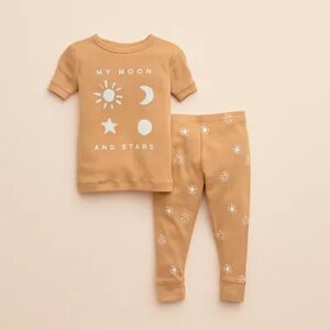 Little Co. by Lauren Conrad Baby & Toddler Little Co. by Lauren Conrad Organic 2-Piece Pajama Set, Toddler Boy's, Size: 6 Months, Med Beige