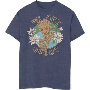 Marvel Boys 8-20 Marvel Guardians Of The Galaxy Groot Earth Day Graphic Tee, Boy's, Size: Large, Blue