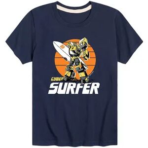 Licensed Character Boys 8-20 Transformers Cyber Surfer Graphic Tee, Boy's, Size: Small, Blue