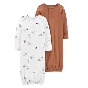 Carter's Baby Carter's 2-Pack Sleeper Gowns, Infant Boy's, Size: Newborn, Assorted