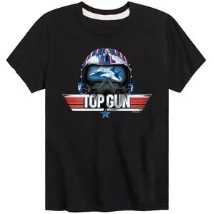 Licensed Character Boys 8-20 Top Gun Maverick Helmet Graphic Tee, Boy's, Size: Large, Black