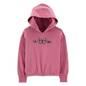 Carter's Girls 4-14 Carter's Floral French Terry Hoodie, Girl's, Size: 6-6X, Pink