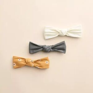 Baby & Toddler Girl Little Co. by Lauren Conrad 3-Pack Headbands, Size: 6-24 MO, Dark Beige