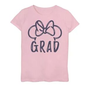 Licensed Character Disney's Mickey Mouse Girls 7-16 Graduation Ears Graphic Tee, Girl's, Size: Small, Pink