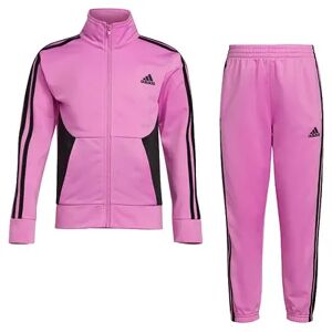 Girls adidas 2-Piece Essential Tricot Track Set, Girl's, Size: 5, Med Purple