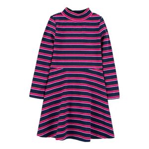 Carter's Girls 4-12 Carter's Striped Long-Sleeve Ribbed Dress, Girl's, Size: 14, Blue