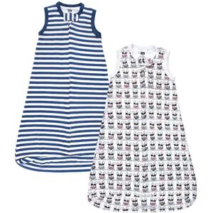 Hudson Baby Infant Boy Interlock Cotton Sleeveless Sleeping Bag, French Dog, Infant Boy's, Size: 18-24MONTH, Brt Blue