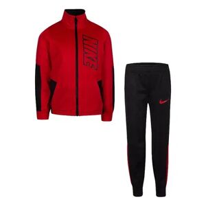 Nike Boys 4-7 Nike Colorblock Full-Zip Jacket & Pants Track Set, Boy's, Med Red