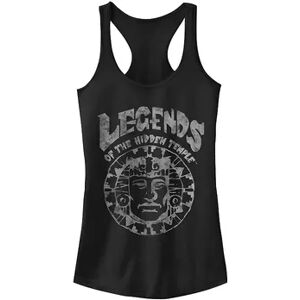 Licensed Character Juniors' Legends of The Hidden Temple Logo Tank, Girl's, Size: Medium, Black