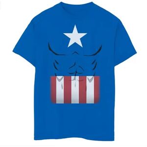 Licensed Character Boys 8-20 Marvel Captain America Simple Suit Tee, Boy's, Size: XS, Med Blue