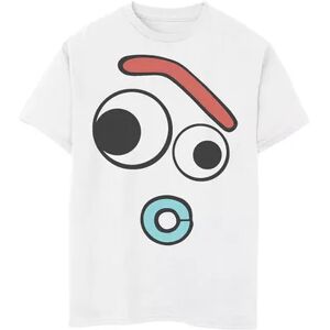 Disney / Pixar's Toy Story Boys 8-20 4 Forky Large Surprised Face Graphic Tee, Boy's, Size: XS, White