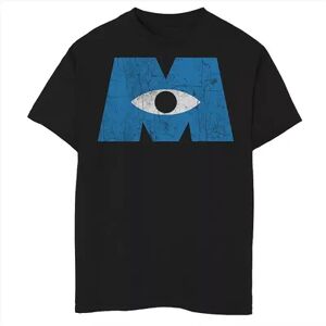 Disney / Pixar's Monsters Inc. Boys 8-20 Eye Logo Graphic Tee, Boy's, Size: XL, Black