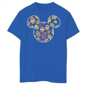 Disney s Mickey & Friends Boys 8-20 Mickey Mouse Easter Egg Fill Graphic Tee, Boy's, Size: XS, Med Blue