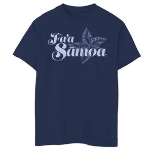 Licensed Character Boys 8-20 The Samoan Way Country Pride Graphic Tee, Boy's, Size: XL, Blue