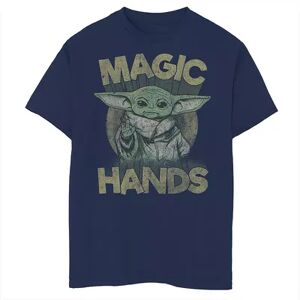 Boys 8-20 Star Wars The Child aka Baby Yoda Magic Hands Graphic Tee, Boy's, Size: XS, Blue