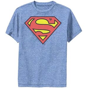 Licensed Character Boys 8-20 DC Comics Superman Classic Chest Logo Graphic Tee, Boy's, Size: Medium, Grey