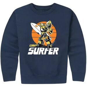 Licensed Character Boys 8-20 Transformers Cyber Surfer Graphic Fleece Sweatshirt, Boy's, Size: XL, Blue