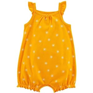 Carter's Baby Girl Carter's Sun Romper, Infant Girl's, Size: Newborn, Yellow