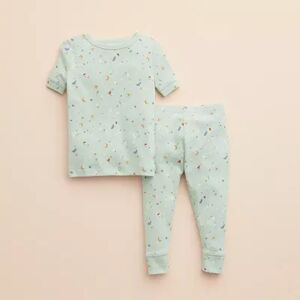 Little Co. by Lauren Conrad Baby & Toddler Little Co. by Lauren Conrad Organic 2-Piece Pajama Set, Toddler Boy's, Size: 3 Months, Lt Green